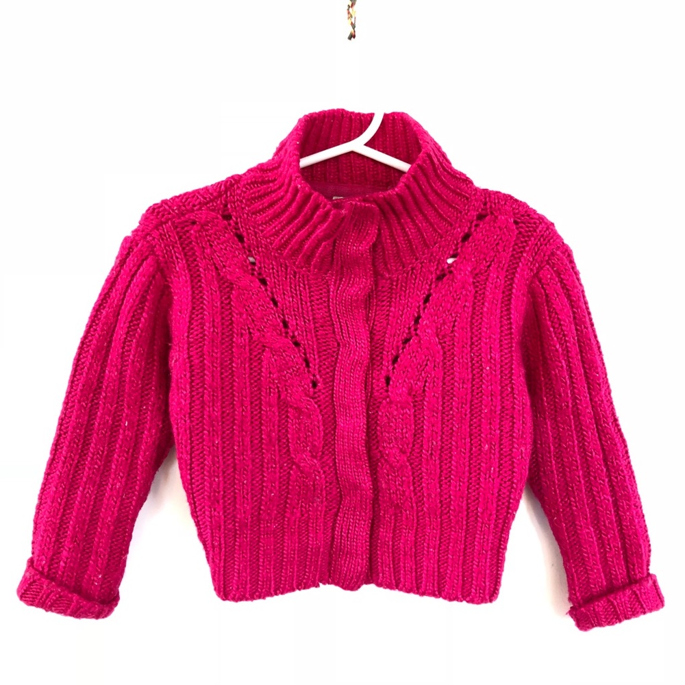 🌫EUC- Girls’ Eliane et Lena Swann Cardigan